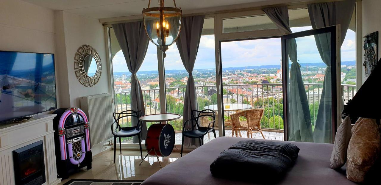 Suite-Xxi City View Hotelturm Аугсбург Екстериор снимка
