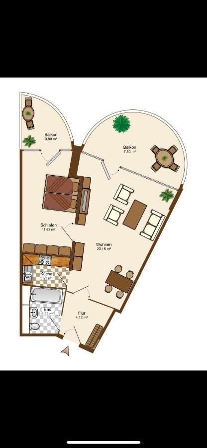 Suite-Xxi City View Hotelturm Аугсбург Екстериор снимка
